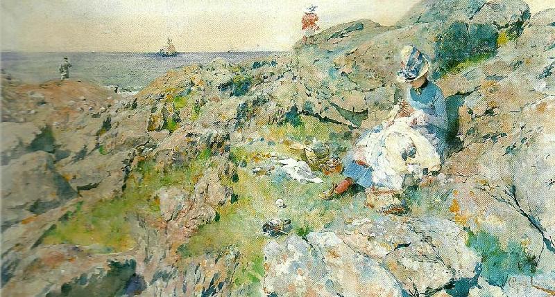 Carl Larsson vid kattegatt oil painting image